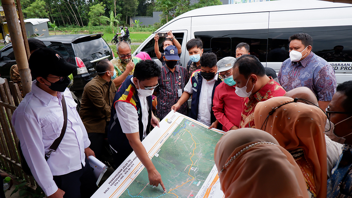 Tim Jogjasolo Marga Makmur hadir menemani kunjungan dari Komisi D DPRD Prov. Jawa Tengah